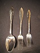 Shared Lily 
(P.c.L. Frigast 
Copenhagen)
Tablespoon 
Length: 21.5 
cm.
Dinner Fork 
length: 20 ...