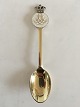 Anton Michelsen 
Commemorative 
Spoon In gilded 
Sterling Silver 
from 1967.
For the 
occation of ...