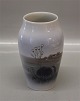 Royal 
Copenhagen 
2695-2037 Kgl. 
Vase Landscape 
15 cm In mint 
and nice 
condition
