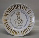 Bing and 
Grondahl Plate 
1972 Margrethe 
II of Denmark 
Issued at the 
accession to 
the Throne by 
...