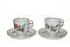 Royal Copenhagen, Light Saxon Flower, Coffee CupsSOLD