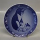 Royal 
Copenhagen 
Plate 1983 RC 
Plate Mother 
Cat and Her 
young one 15.5 
cm In mint and 
nice ...