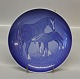 Bing and 
Grondahl 
Mother's Day 
Plate 1972 
Horse Motif: 
Mother horse 
with foal. 
Marked with the 
...