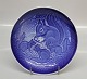 Bing and 
Grondahl 
Mother's Day 
Plate 1977 
Motif: Squirrel 
with youngs 
Marked with the 
three ...