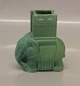 Bing & Grondahl 
Stoneware B&G 
2125 Green 
Glazed Celadon  
Elephant with 
Howdah  9 x 8 
cm. In nice ...