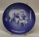 Bing and 
Grondahl 
Mother's Day 
Plate 1987 
Motif: Sheep 
with lamb  
Marked with the 
three Royal ...