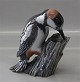 Dahl Jensen 
Bird figurine 
1343 Woodpecker 
(DJ) 15 cm 
Marked with the 
Royal Crown and 
DJ ...