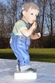 Dahl Jensen 
porcelain 
figurine. Boy 
with pipe no. 
1027. height  
16 cm. 1. 
Quality, fine 
...