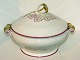 Bing & Grondahl Purpur (purple/pink) with gold, tureen.The factory mark tells, that this was ...