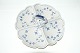 RC Blue Fluted Plain, Cabaret dish with four spaces