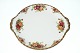 Old Country 
Roses, Cake 
Plate with ear
English china, 
Royal Albert.
Decorated with 
flowers ...