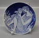 Royal 
Copenhagen 
Plate Mother's 
day 1978 Mother 
and child  Arne 
Ungermann. In 
mint and nice 
...