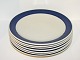 Rörstrand Blue 
Koka, dinner 
plates.
Diameter 24.2 
cm.
There are some 
surface 
scratches ...