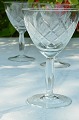 Wien antik by 
Lyngby 
Glassworks.
Readwine 
glass, height 
13cm. 5 1/8 
inches. Fine 
condition. 
