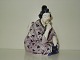 Rare Aluminia 
Figurine, 
Japanese woman 
(geisha), 
decoration 
number 583/521, 
measures 15.5 
by ...