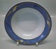 4 pcs on stockRoyal Copenhagen Tableware Blue Magnolia 605 Soup rim plate 22 cm