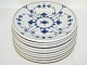 Royal 
Copenhagen Blue 
Fluted Plain 
Hotel 
porcelain, 
small side 
plates.
Decoration 
number ...