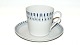 Danild 64 
Tangent, Coffee 
Cup
Lyngby 
Porcelain, 
Fireproofed
Cup diameter 
7.5 cm.
Cup ...