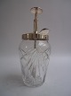 Cocktail Shaker 
in plate with 
whip - new 
silver-plated, 
Denmark approx. 
1920.