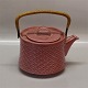 Pink Cordial 
Bing & Grondahl 
Nissen 
Kronjyden 
Stoneware 
tableware 656 
Tea pot 1.6 l / 
3 pints. ...