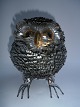 Steel Bird, Owl 
made of steel 
strips, Denmark 
approx. 1940.
22cm. high and 
18cm. wide.