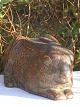 B&G figurine 
stonware. B&G 
Kotto. Rabbit 
no. 7007. 
Length 21 cms. 
Height 9 cms. 
Fine condition.