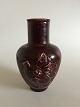 Royal 
Copenhagen Jais 
Nielsen vase in 
Oxblood Glaze 
No 20247. 
Measures 22,5cm 
and is in 
perfect ...