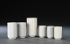 Lyngby 
Porcelain. Six 
porcelain 
vases, heights 
6-10 cm. 1. and 
2. factory 
quality. In 
perfect ...