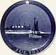 Royal 
Copenhagen 
Christmas plate 
1935, designed
by Christian 
Benjamin Olsen, 
entitled
Fishing ...