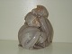 Bing & Grondahl 
Figurine, Three 
Monkeys, 
decoration 
number 1581, 
factory Second, 
measures 11.5 
...