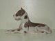 Bing & Grondahl 
Dog Figurine, 
Great Dane, 
decoration 
number 2190, 
factory First, 
measures 13 cm. 
...