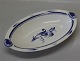 B&G Jubilee 
Service Oval 
bowl with knop 
28.5 cm: White 
base, blue 
Dianthus, form 
595 
pc in ...