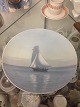Royal 
Copenhagen Art 
Nouveau Wall 
Plate with ship 
No 1475/1122. 
Measures 22,5cm 
an is in good 
...