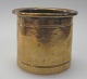 Tibetan 
monastery in 
brass, 1600s. 
Probably an ink 
cup. Light 
conical and 
curved edge. 
...
