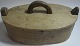 Antique food 
container, 
Denmark, 19th 
century. In 
waxed beech 
wood, shavings. 
Bottom in pine. 
...