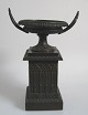 Tazza in 
bronze, Gothic 
style, 19th 
century. 
Flamboyant 
style. Square 
foot piece with 
...