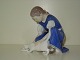 Large Bing & 
Grondahl 
Figurine, Girl 
feeding White 
Cat
Decoration 
number 1745
Factory ...