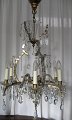 Large Bohemian 
Chandelier, 
19th Century. 
Arc-shaped. 
Mother Teresa 
style. With 6 
light arms and 
...