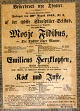 Playbill, 
Vesterbroes new 
Theatre, 
Copenhagen, 
1844. 
Performance of 
the German 
actress 
company: ...