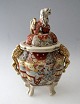 Satsuma koro, 
Japan, 19th 
century. 
Porcelain - 
polycrome 
decoration with 
gold; 
handpainted 
with ...