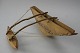 Handcaved canoe, 20th century. Oceania. L .: 24 cm.