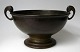Bronze bowl. o. 
1910 - 1920. 
With small 
handles. H .: 
11.5 cm. Dia .: 
16.5 cm. 
Stamped.