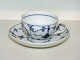 Royal 
Copenhagen Blue 
Fluted Plain, 
rare coffee cup 
with matching 
saucer.
Decoration 
number ...