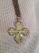 Bronze Cross. 
Length incl. 
ax: 7 cm. 
Width: 5 cm. 
chain length: 
58 cm. 
Contact for 
...