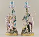 Meissen, pair 
of antique 
candlesticks. 
Rare 
candlesticks in 
high quality. 
31 cm. high. In 
good ...