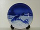 Bing & Grondahl 
Christmas Plate 
from 1929, Fox 
outside Farm on 
Christmas Eve. 
Factory first, 
...