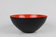Herbert 
Krenchel
Large krenit 
Bowl for salad
Orange red and 
black enamel
Height 11 ...
