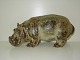 Royal 
Copenhagen 
Stoneware 
Figurine, Hippo 

Dec. Number 
...