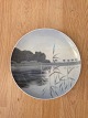 Royal 
Copenhagen Art 
Nouveau Wall 
Plate with lake 
motif No 
1303/1125. 
Measures 25cm 
and is in ...