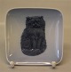 Royal 
Copenhagen 4385 
RC Cat tray 
10,7 cm In mint 
and nice 
condition
